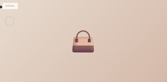 Bolso de lino tostado
